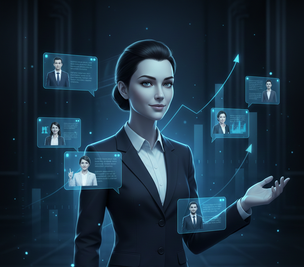 Avatares de Vendas IA